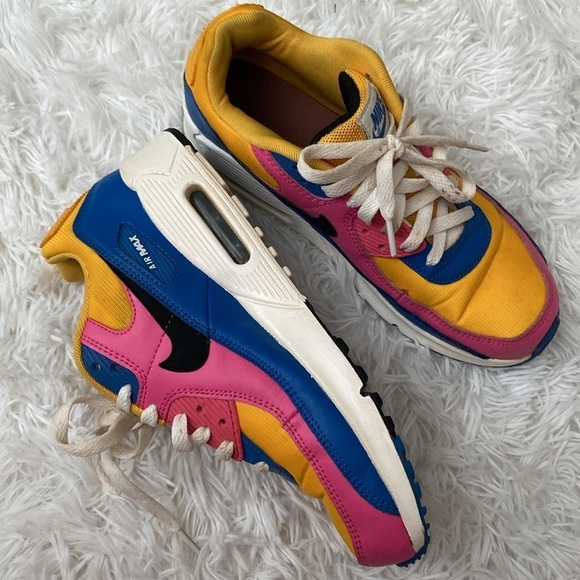 Nike Airmax 90 LTR gs university gold sneakers - Picture 7 of 10